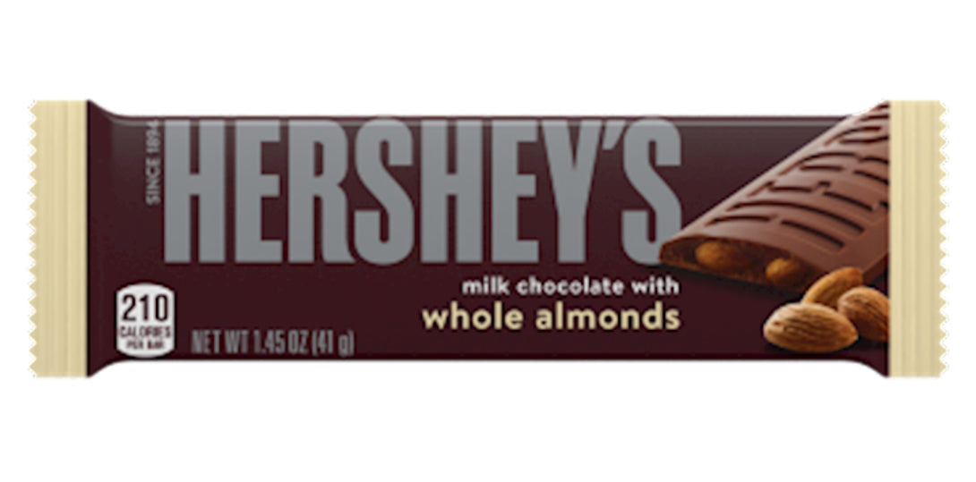 HERSHEY Whole Almonds 36 pack